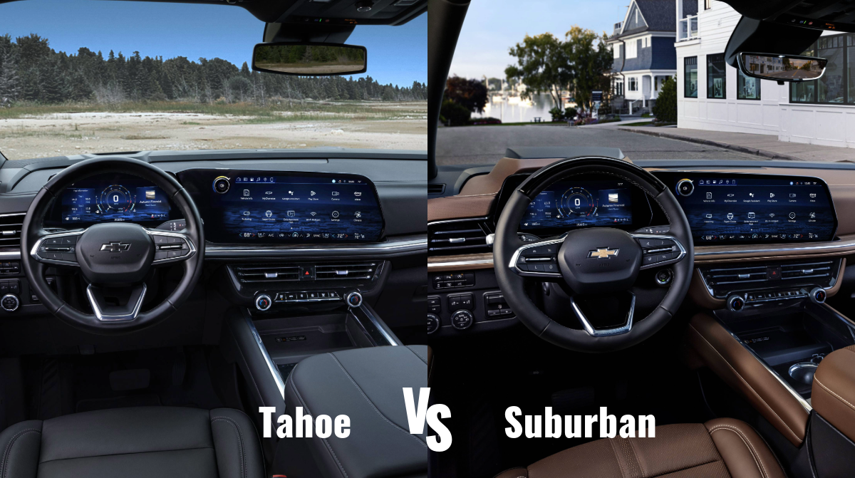 Chevy Tahoe vs. Chevy Suburban: What's the Difference?