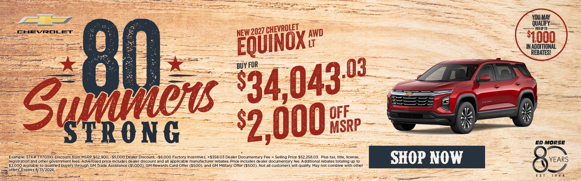 New 2027 Chevrolet  Equinox AWD LT
