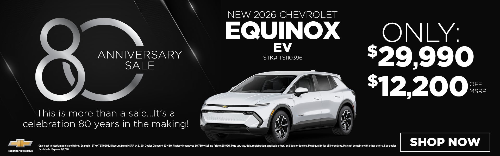 New 2026 Chevrolet Equinox EV
